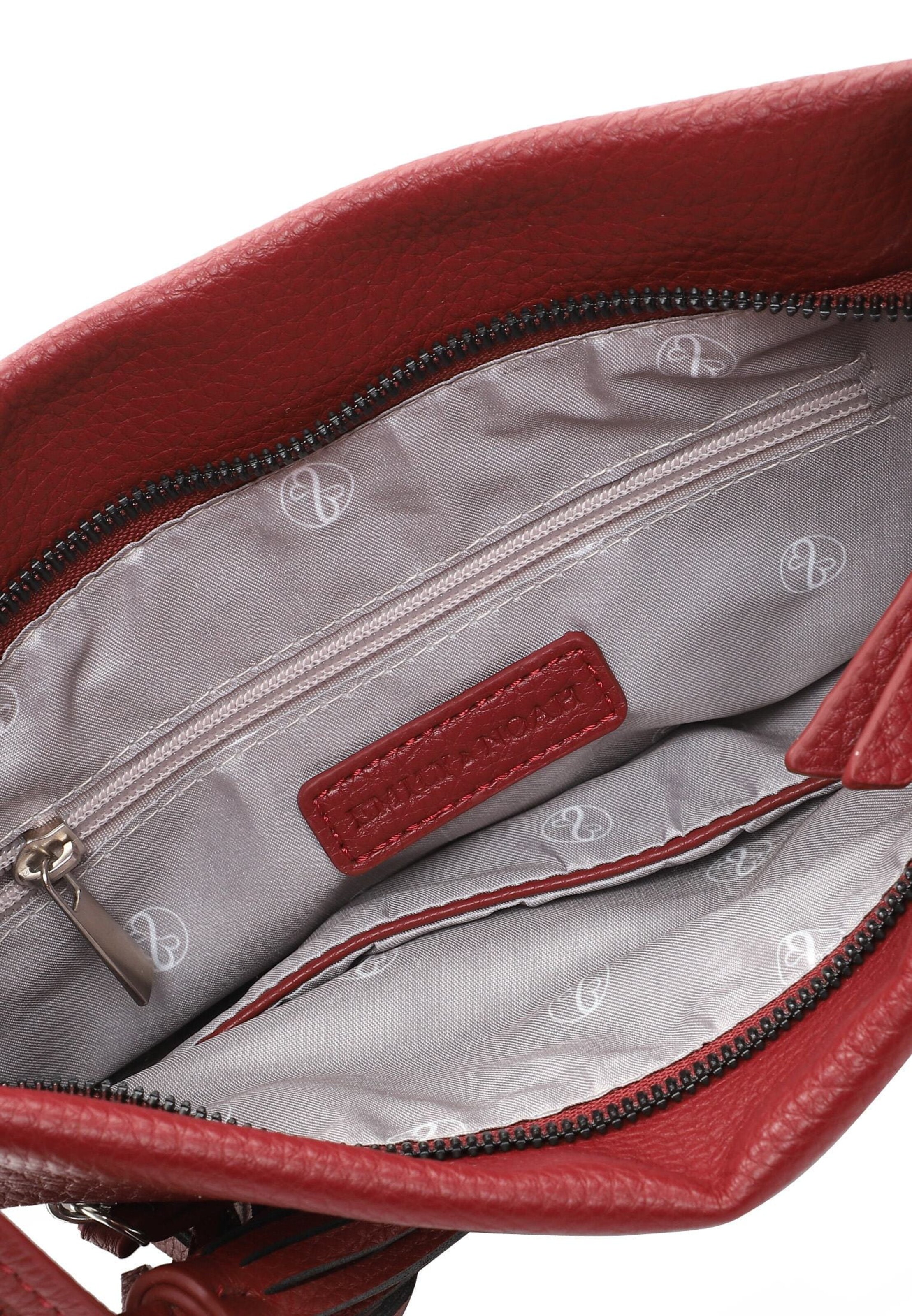 Emily & Noah Crossbody Bag ' E&N Belli ' in Red