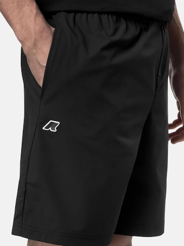 K-Way Regular Outdoor trousers 'K-WAY NESILIER TRAVEL BERMUDA' in Black
