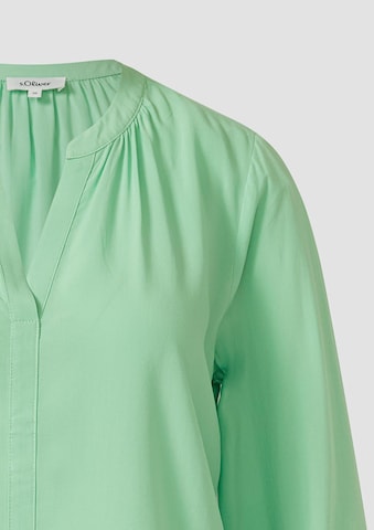 Chemisier s.Oliver en vert