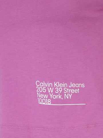 Calvin Klein Jeans - Camiseta en rosa