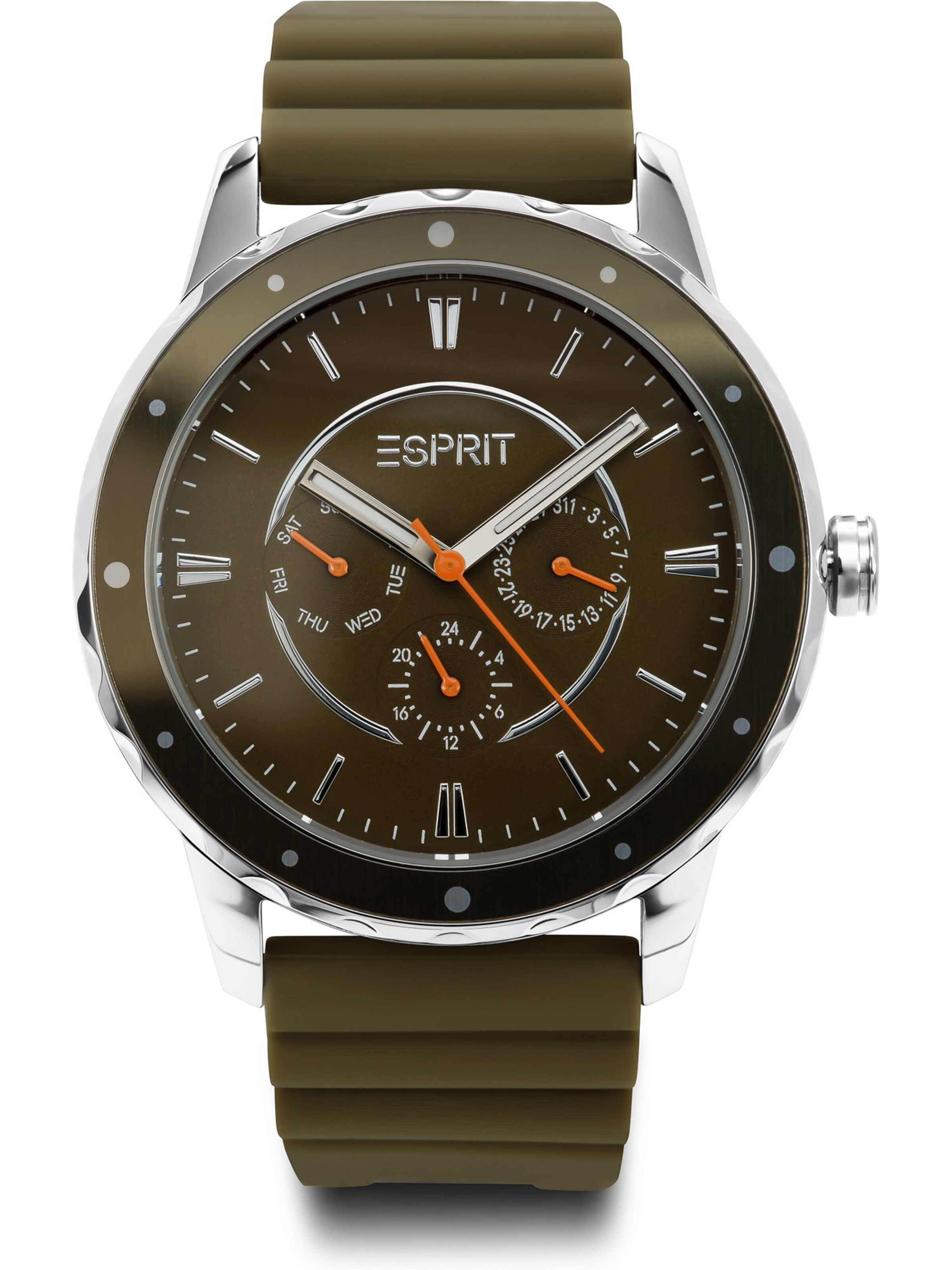 ESPRIT Analog Watch in Green: front