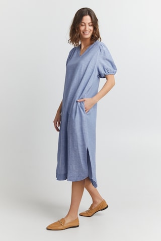 Fransa Dress in Blue: front