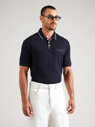 Maglietta di ARMANI EXCHANGE in blu: frontale
