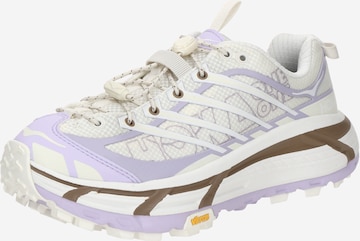 Baskets basses 'MAFATE THREE2 WORDMARK' HOKA en gris : devant