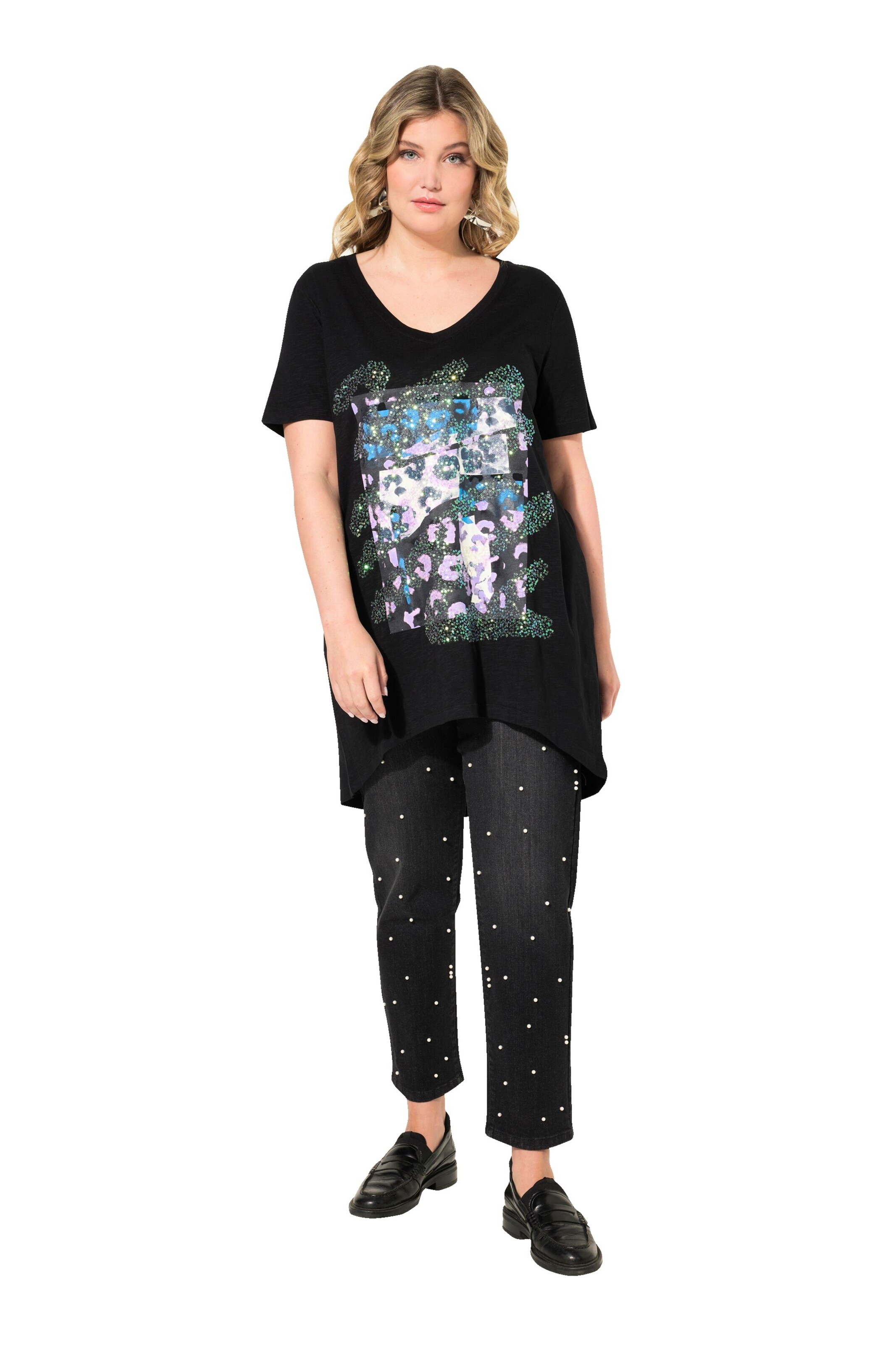 MIAMODA Shirt in Black