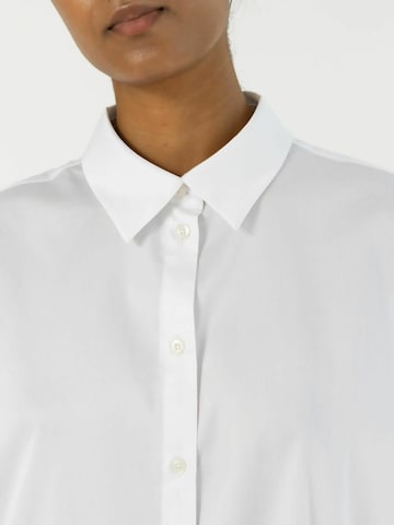 Coster Copenhagen Shirt ' Boxy ' in White