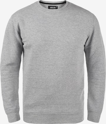 INDICODE JEANS Sweatshirt 'Bronn' in Grey: front