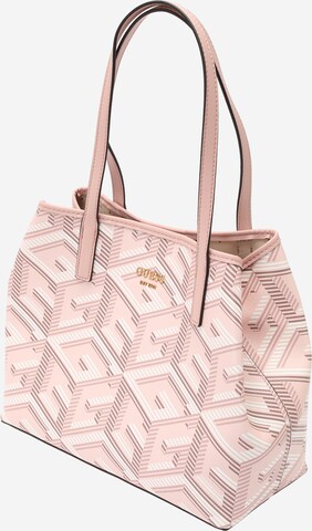 GUESS Shoppingväska 'Vikky' i beige: framsida