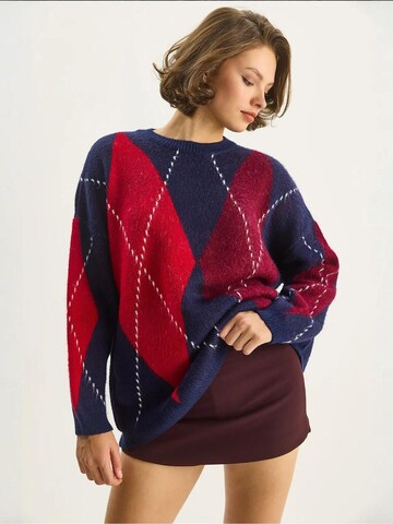 Pull-over 'Pullover' Bianco Lucci en bleu