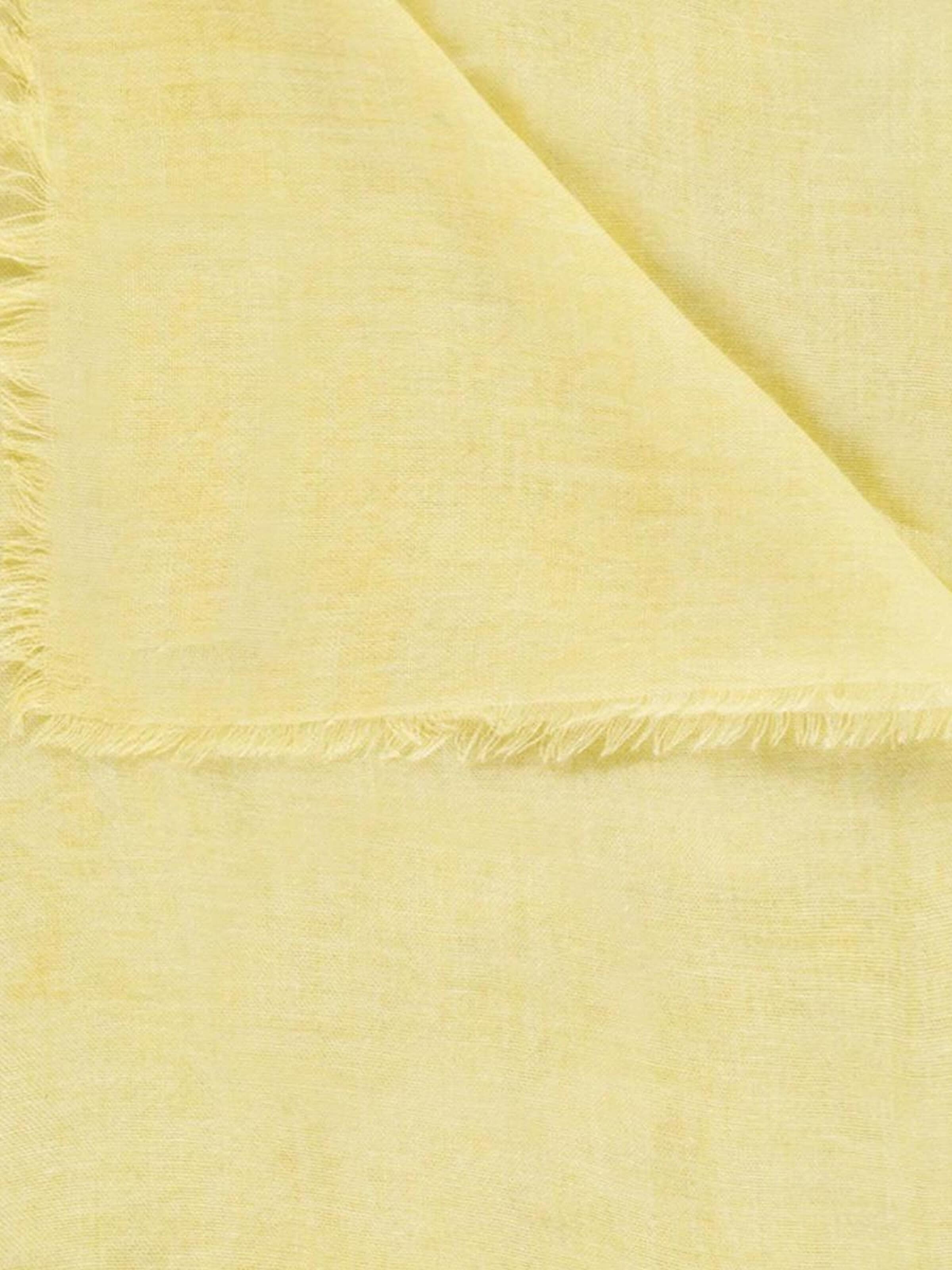 Passigatti Wrap 'Schal uni' in Yellow