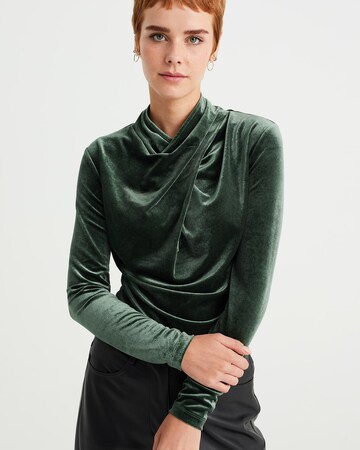 WE Fashion Shirt in Groen: voorkant