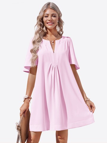 Imily Bela Kleid in Pink: Vorderseite