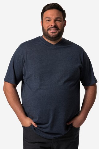 Men Plus Shirt in Blauw