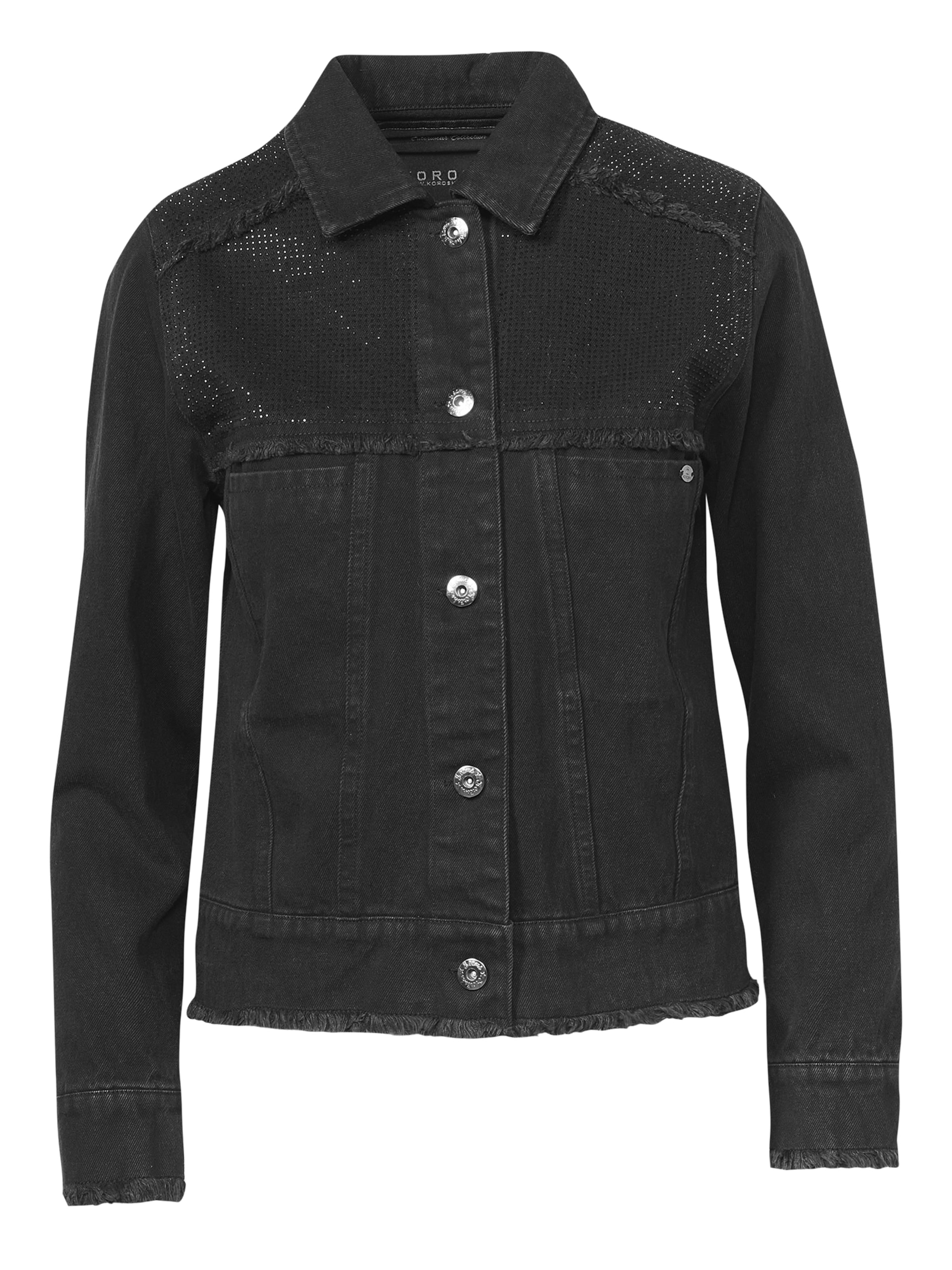 KOROSHI Övergångsjacka i svart: framsida