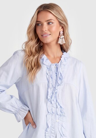 IZIA - Blusa en azul