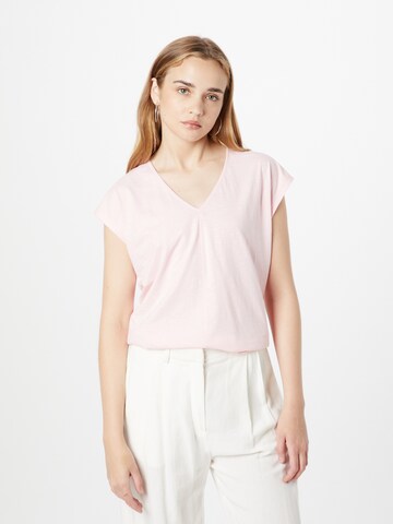 T-shirt ESPRIT en rose : devant