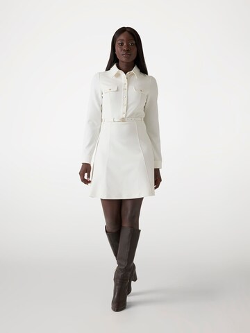 GUESS Blusenkleid 'Zama' in Weiß
