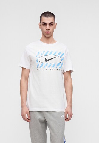 balta Nike Sportswear Marškinėliai: priekis