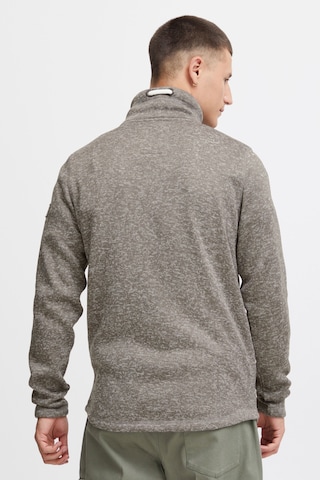 !Solid Fleece Jacket 'Luki' in Grey