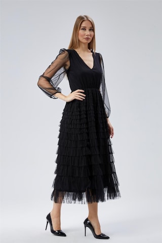 Robe de cocktail 'Elbise' HOME STORE en noir