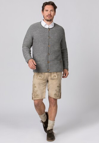 STOCKERPOINT Knitted Janker 'Amaro' in Grey