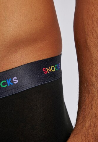 Boxers SNOCKS en noir
