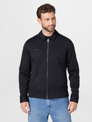 Calvin Klein Prehodna jakna | črna barva: sprednja stran