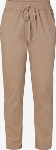 Regular Pantalon 'Naziri' TATUUM en beige : devant