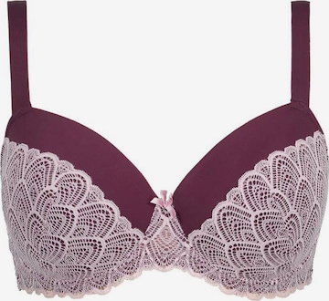 Minimiseur Soutien-gorge Ulla Popken en violet : devant