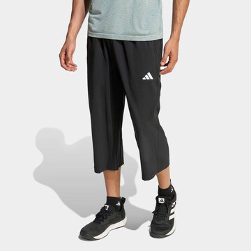 ADIDAS PERFORMANCE Regular Sporthose in Schwarz: Vorderseite