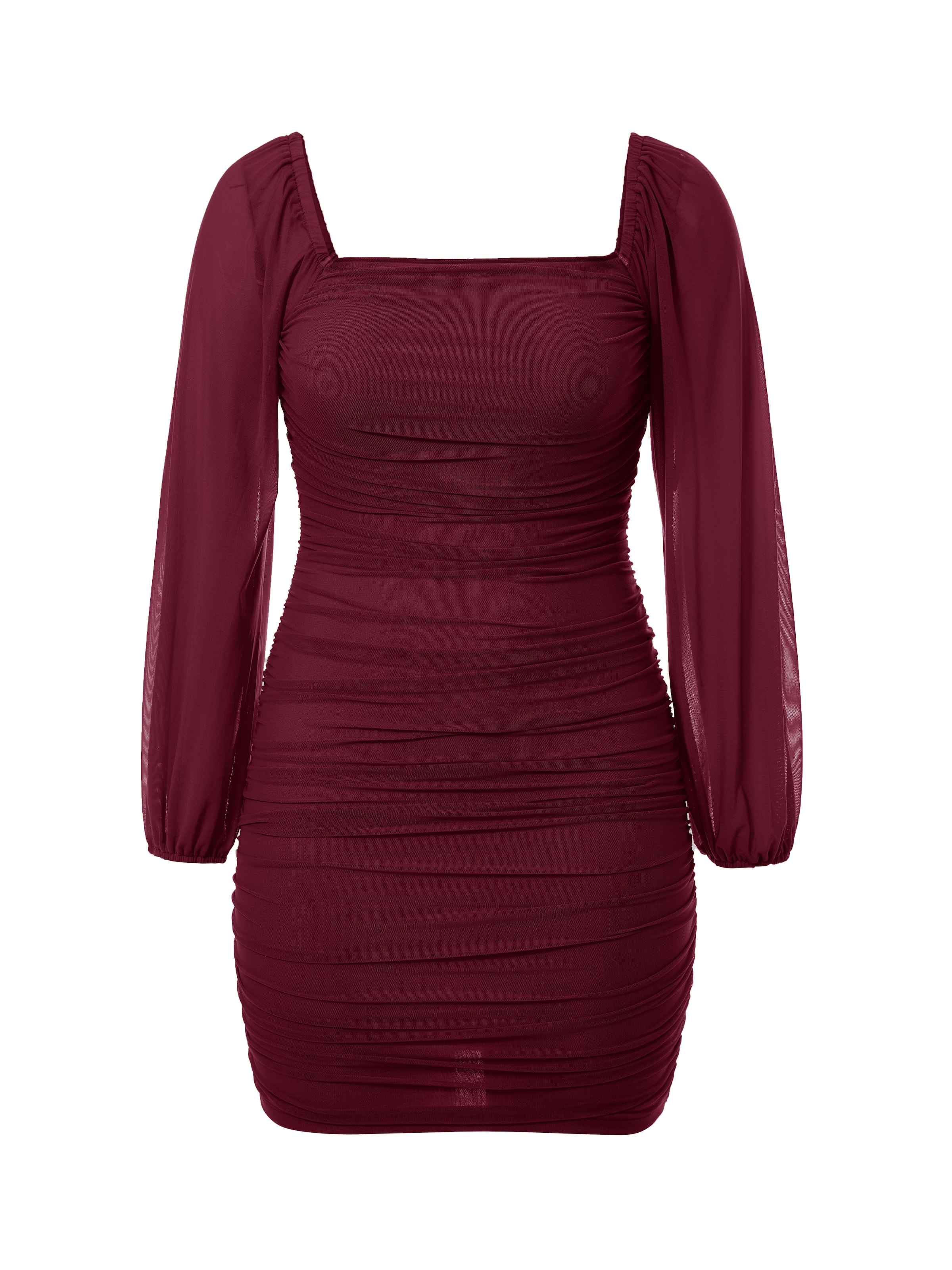 Imily Bela Jurk in Rood: voorkant