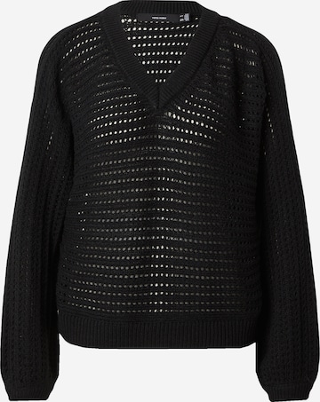 VERO MODA Sweater 'FABULOUS' in Black: front