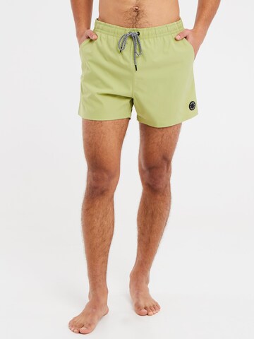PROTEST Badeshorts 'PRTYESSINE' in Grün