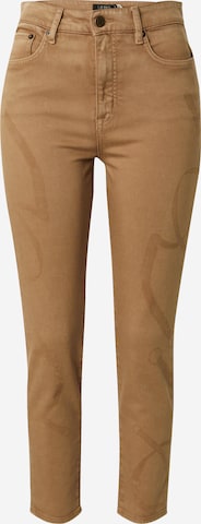 Lauren Ralph Lauren Skinny Jeans in Beige: voorkant