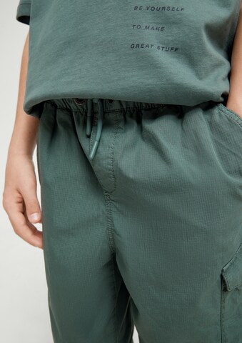 Regular Pantalon 'Garment' s.Oliver en vert