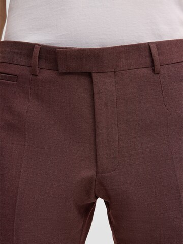 Coupe slim Pantalon chino 'Kynd' STRELLSON en rouge