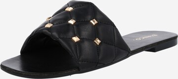 Bianco Mules 'FREYA' in Black: front