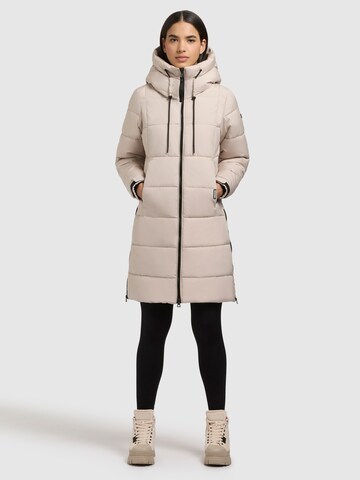 khujo Wintermantel 'Indie2' in Beige