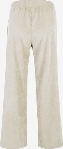 Wide leg Pantaloni di Cartoon in beige