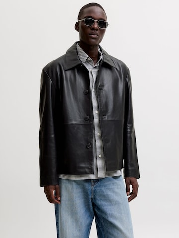 JACK & JONES Tussenjas in Zwart: voorkant