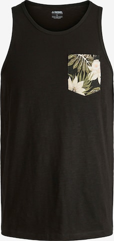 JJ Rebel Tričko 'JREBRUSSEL' – černá: přední strana