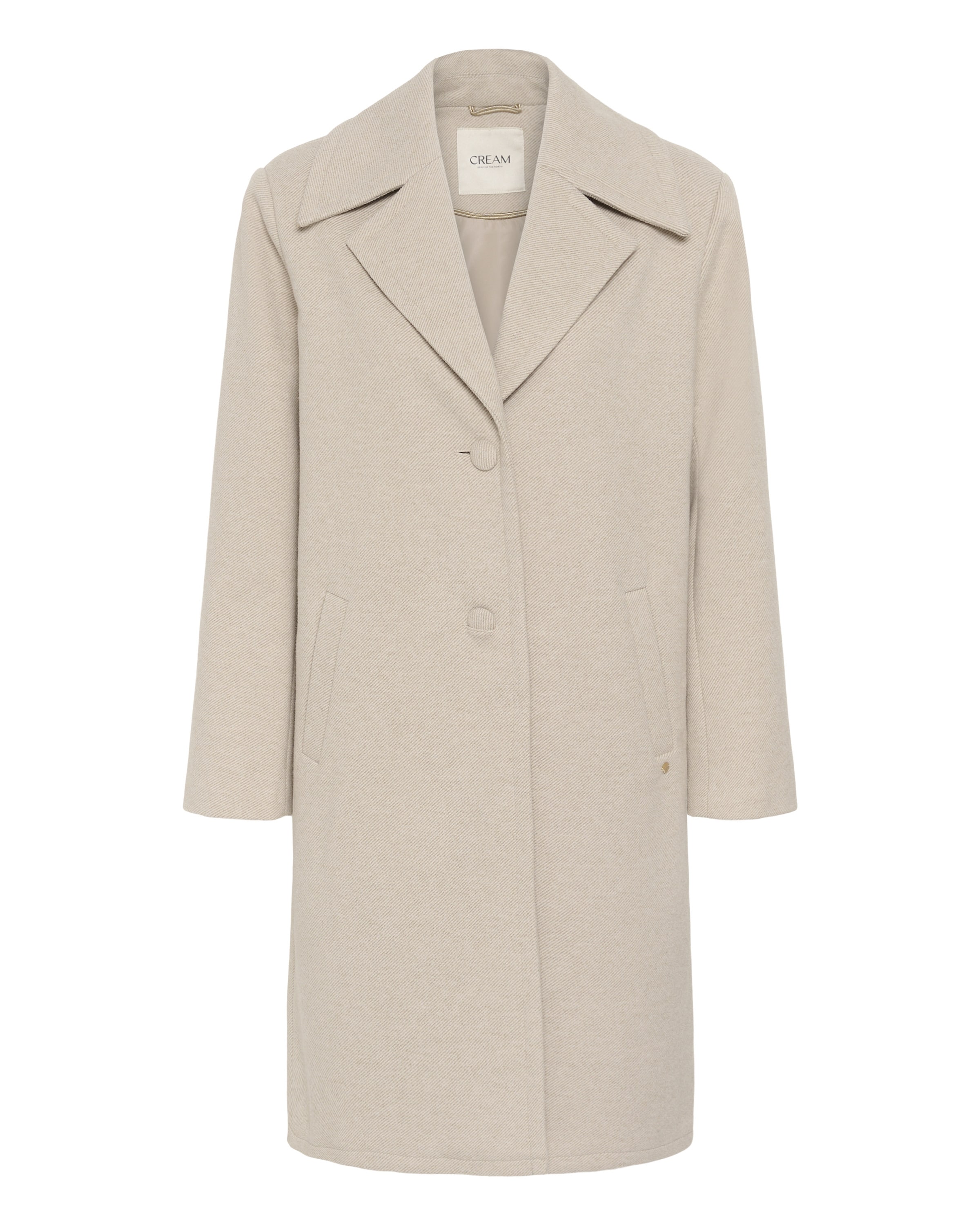 Cream Overgangsfrakke 'CRCessie' i beige: forside