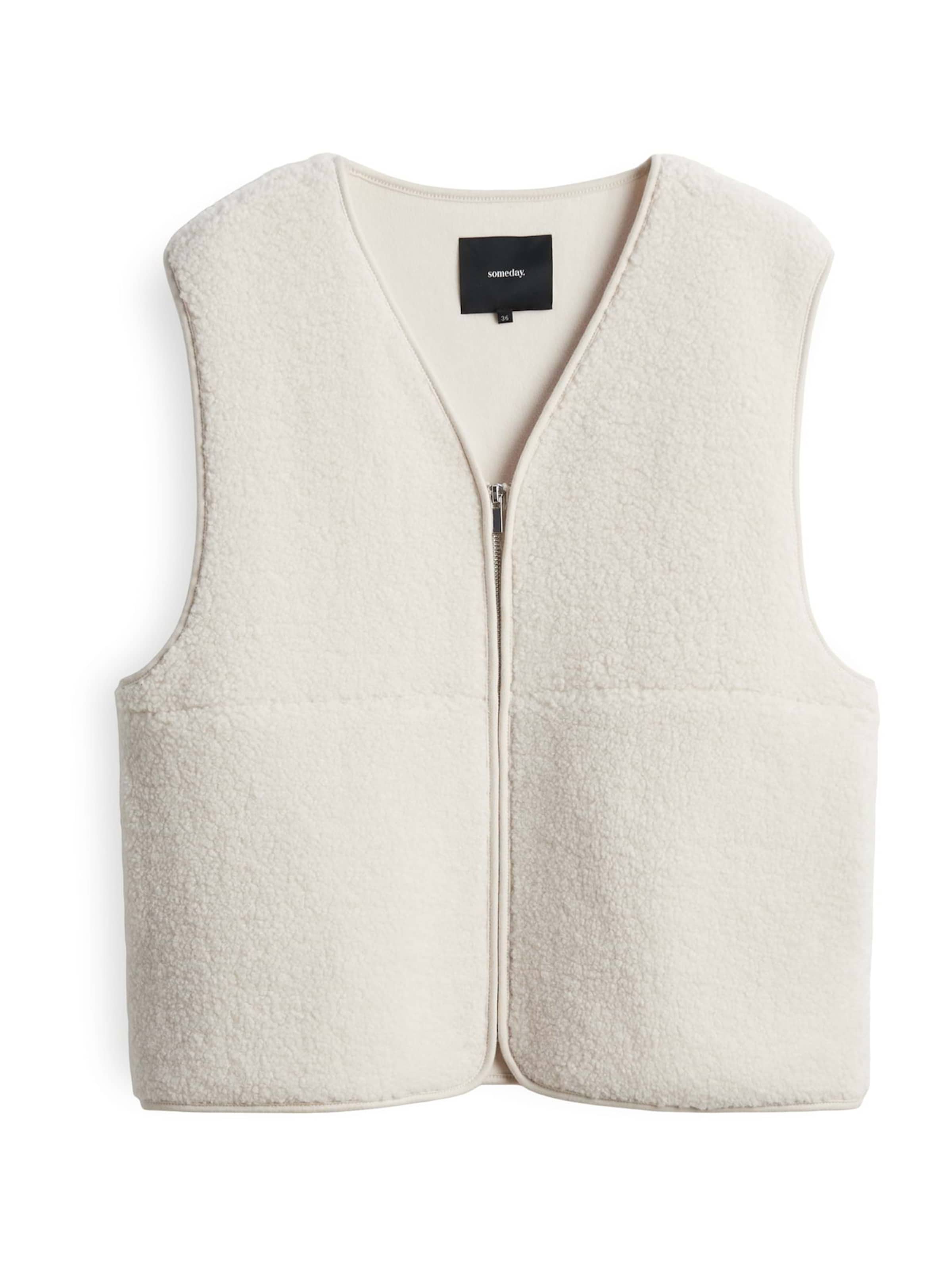 Someday Vest 'Uliv' in Beige: front