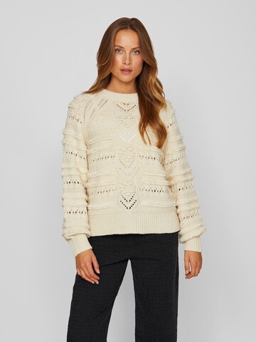 VILA Pullover i beige: forside