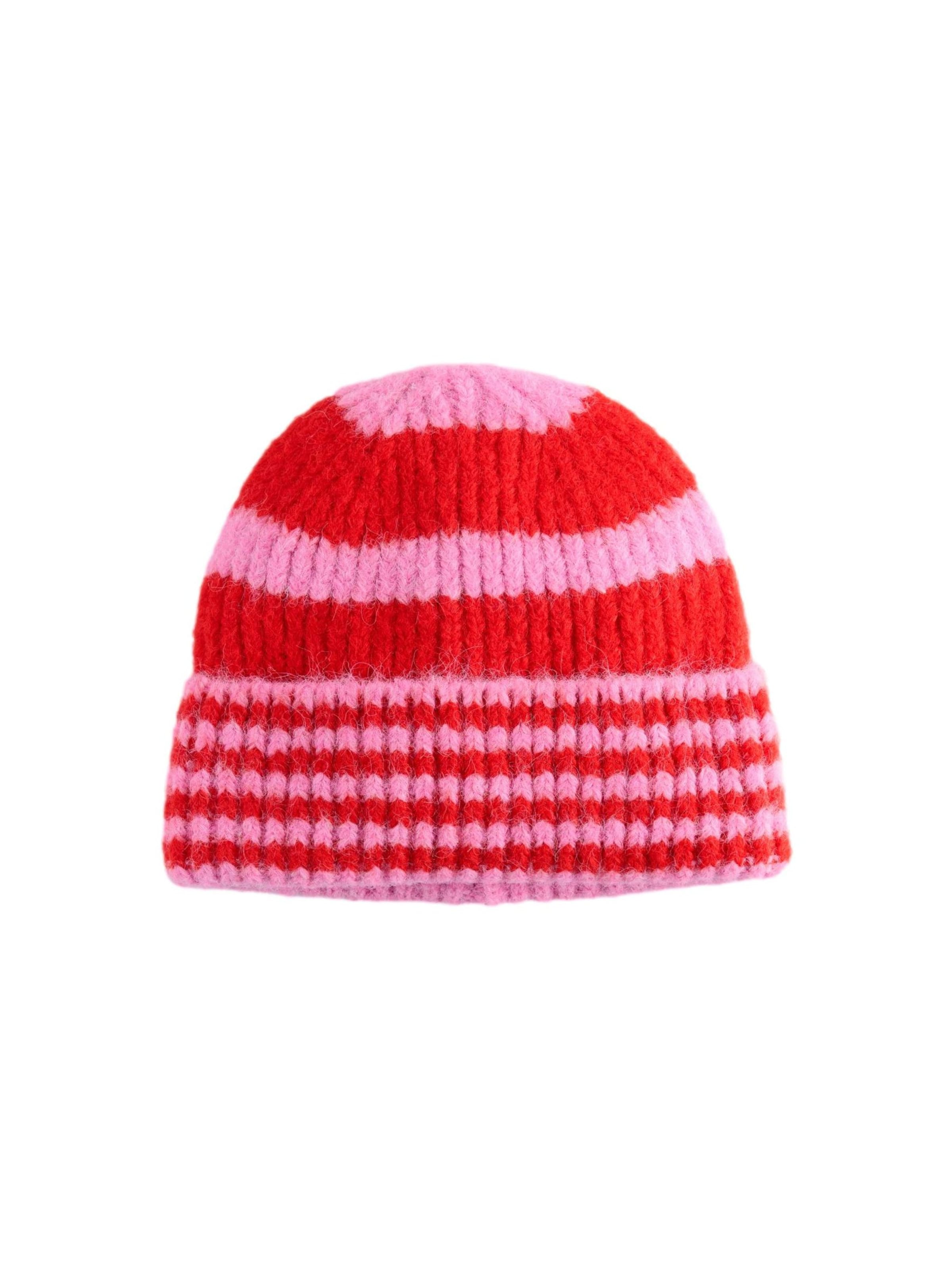 Berretto Next di colore rosa / rosso, Visualizzazione prodotti