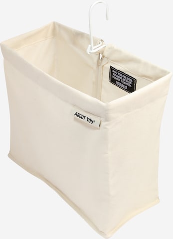 ABOUT YOU Laundry Basket in Beige: front