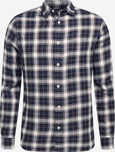 Cămașă 'CHECK' BURTON MENSWEAR LONDON pe bleumarin / alb, Vizualizare produs