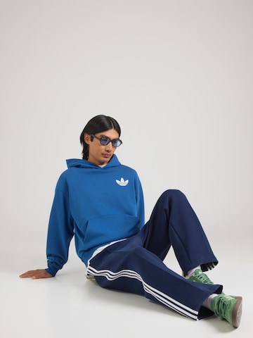 ADIDAS ORIGINALS Sweatshirt 'World Wide Hoops Q1' in Blauw