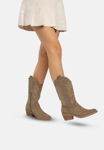 Salinyang Comwboystøvler i grøn