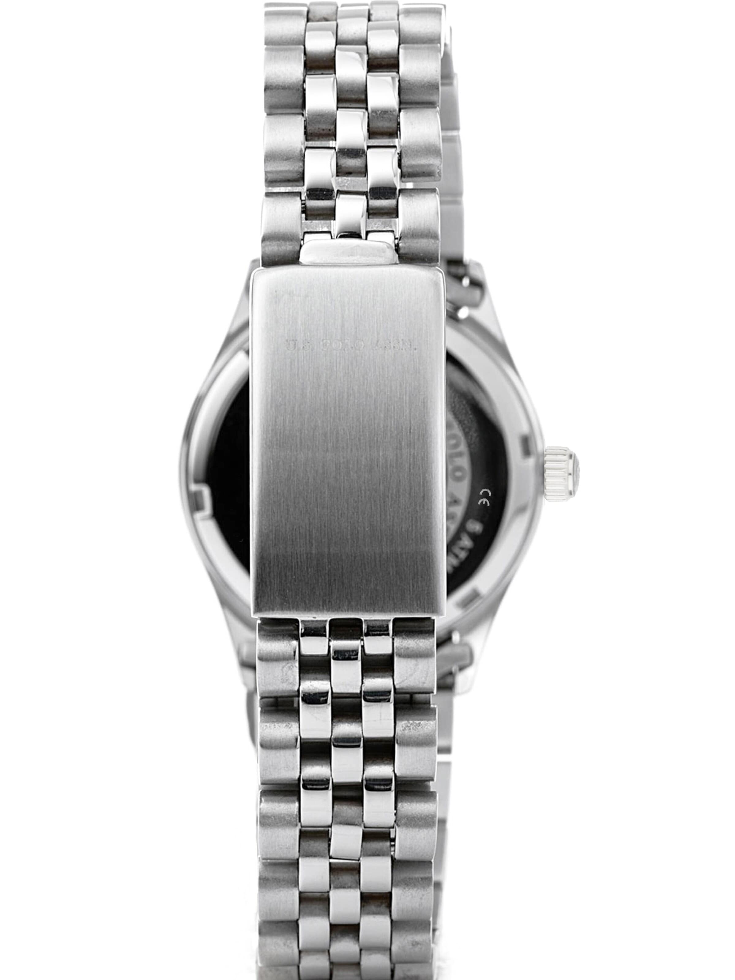 U.S. POLO ASSN. - Reloj analógico 'Celine' en plata